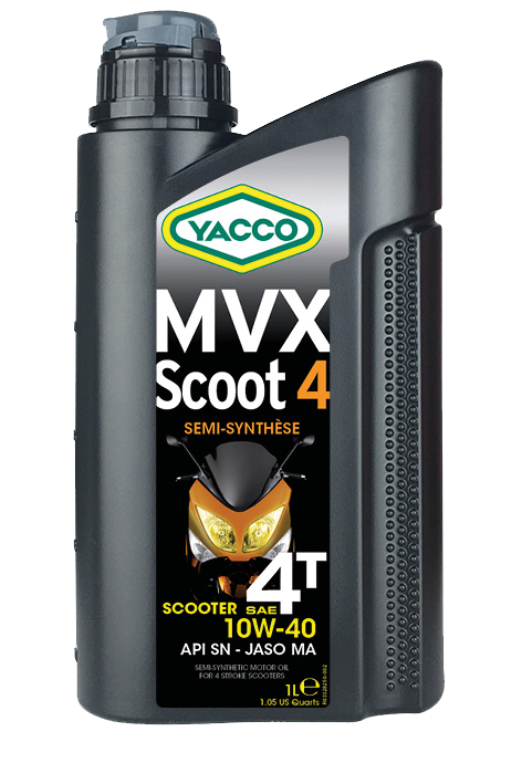 YACCO MVX SCOOT 4T 10W-40 JASO MA
