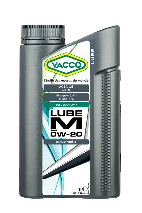 YACCO LUBE M 0W-20 MB-Approval 229.71