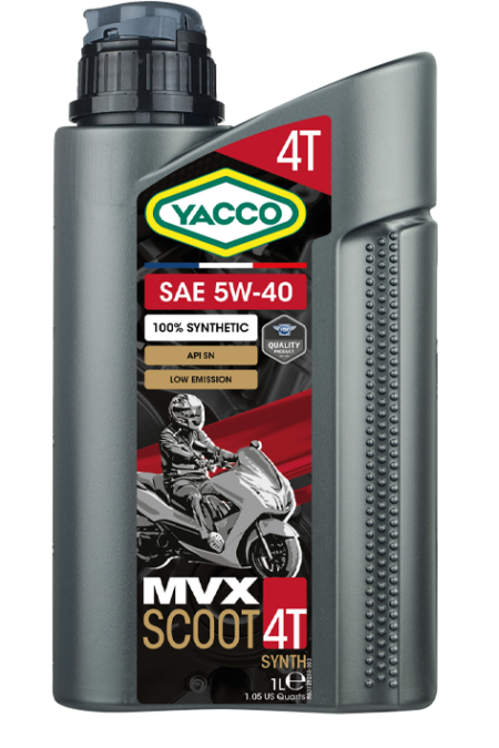 3329 Mootoriõli motorolleritele, YACCO MVX SCOOT SYNTH 4T 1L, API SN