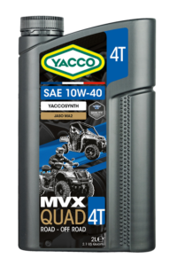 3341 Mootoriõli YACCO MVX QUAD 4T 10W40 4T 2L, JASO MA2, API SL