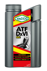 4093 ATF transmisiooivedelik YACCO ATF DxVI MV 1 L, DEXRON VI, punane, Aisin Warner AW-1, Honda ATF DW-1