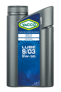 3085 Mootoriõli YACCO LUBE S/03 5W30